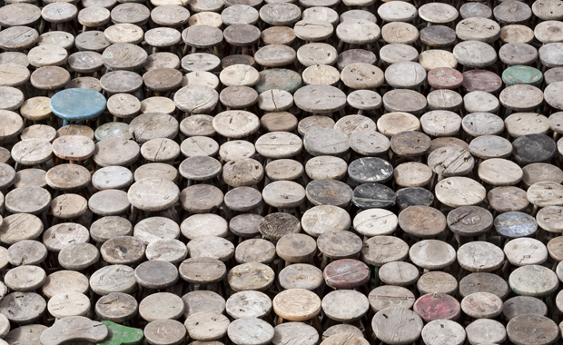 Stools (2014) by Ai Weiwei, courtesy of Martin-Gropius-Bau, Berlin