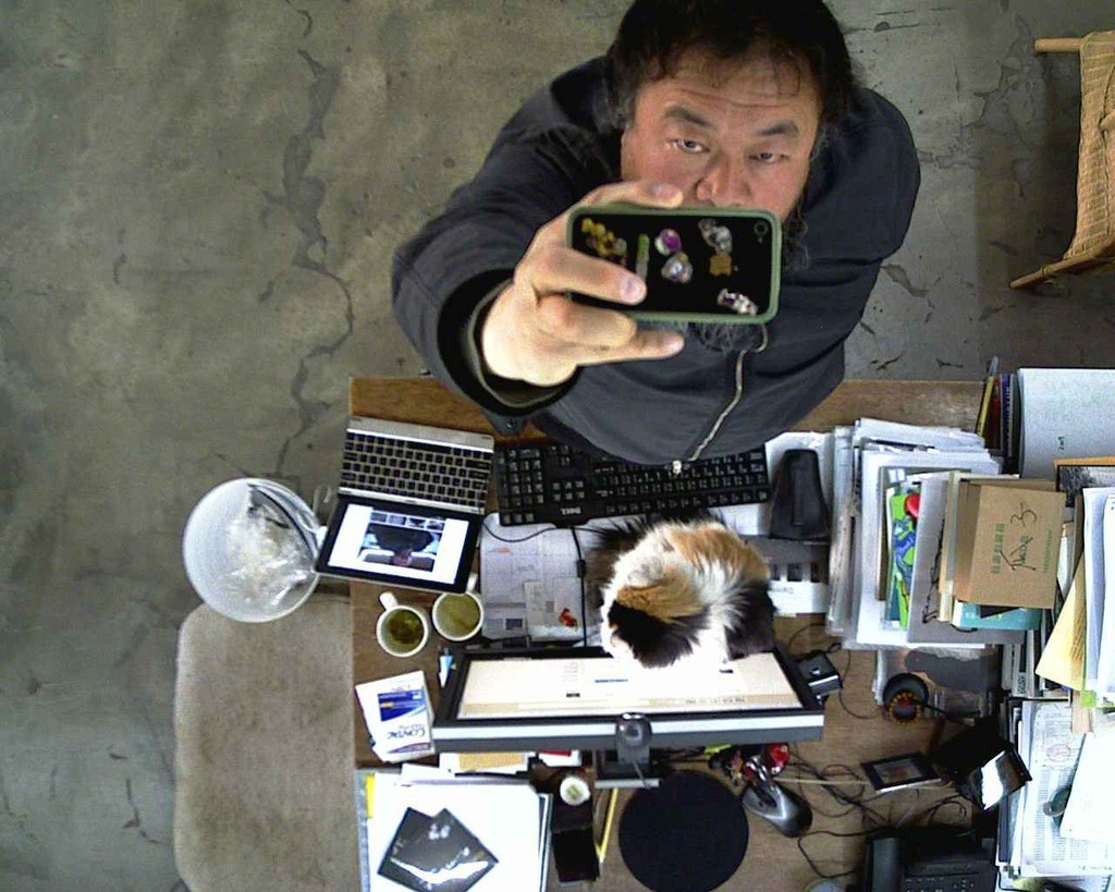 Weiwecam image, 2012, courtesy of Ai Weiwei