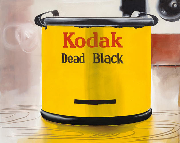 Kodak Black (2012) by Wilhelm Sasnal