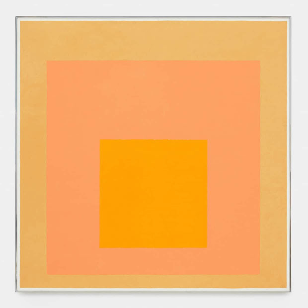 Josef Albers, Homage to the Square, 1971 CREDIT: © 2017 THE JOSEF AND ANNI ALBERS FOUNDATION/ARTISTS RIGHTS SOCIETY (ARS), NEW YORK. COURTESY DAVID ZWIRNER, NEW YORK/LONDON.