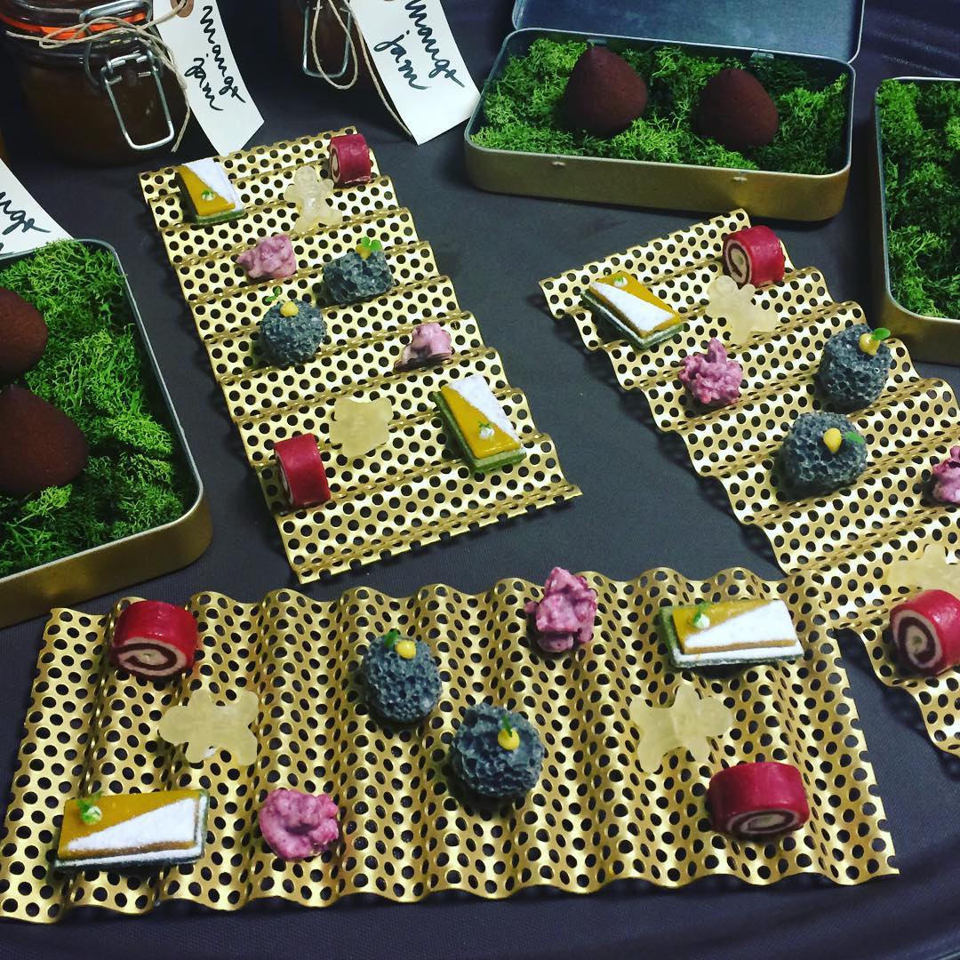 Albert Adrià's petit fours. Image courtesy of the chef's Instagram