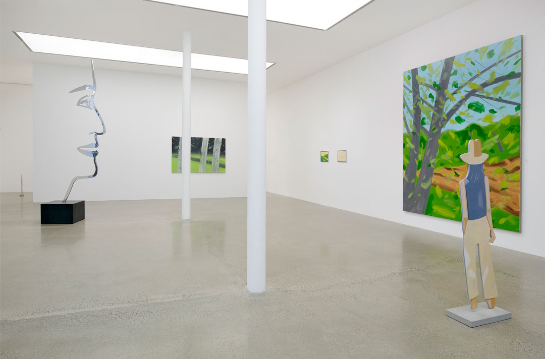 Alex Katz installation courtesy Timothy Taylor