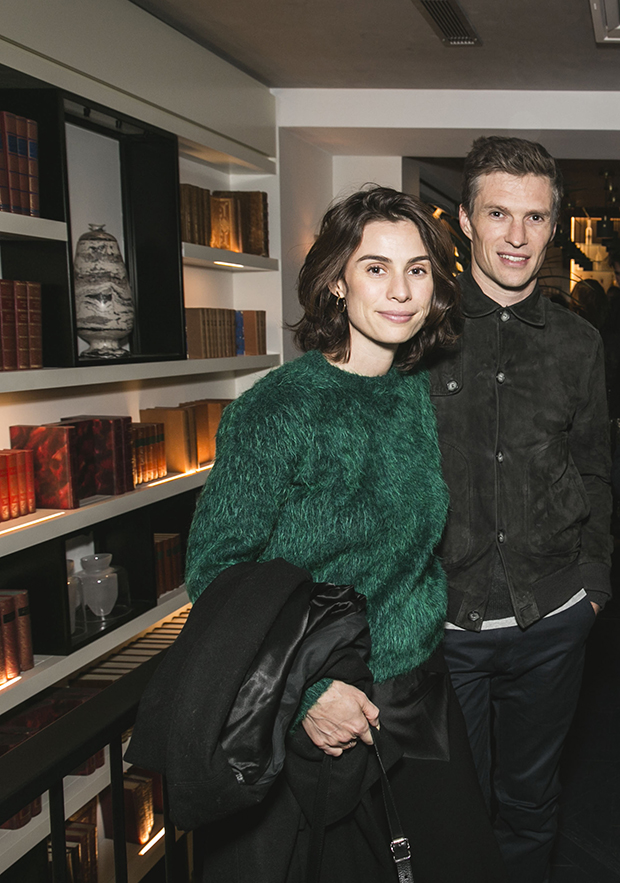 Alice Cavanagh (W*CG Paris Author) and Guy Griffin (Café Oberkampf). Photograph by Thomas Smith