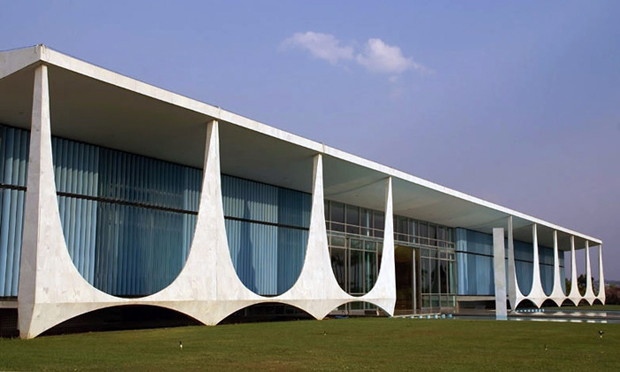 Alvorada Palace, Brasilia - Oscar Niemeyer