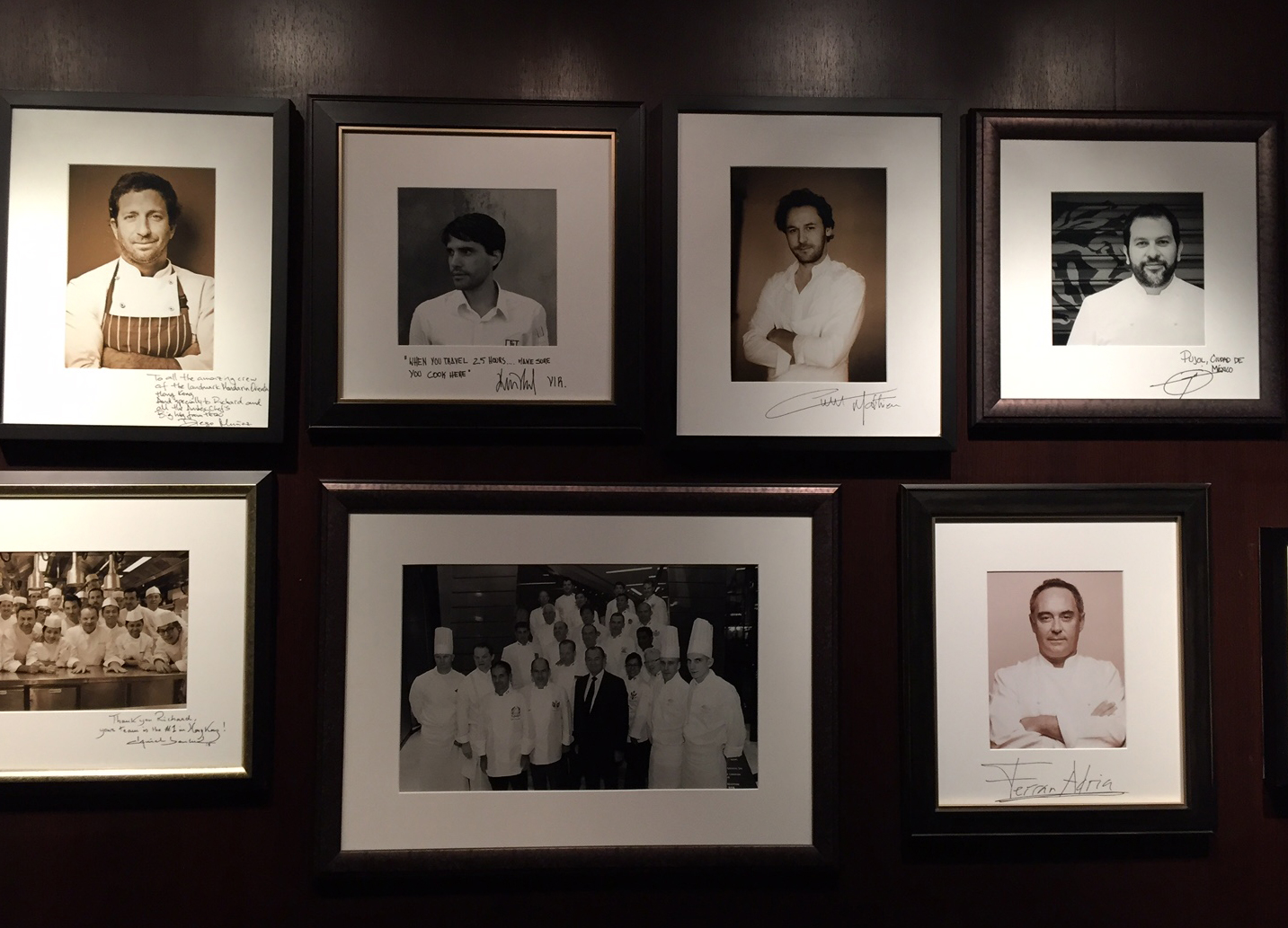Some other Phaidon chefs had also visited. . .
