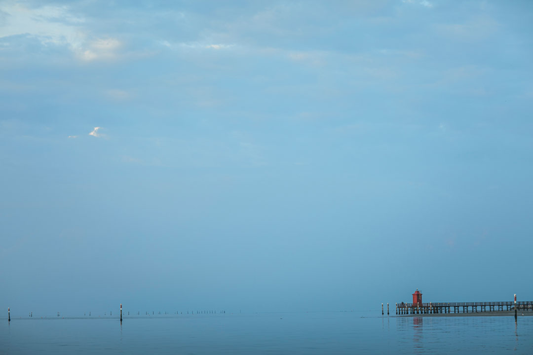 The Marano lagoon near Hiša Franko