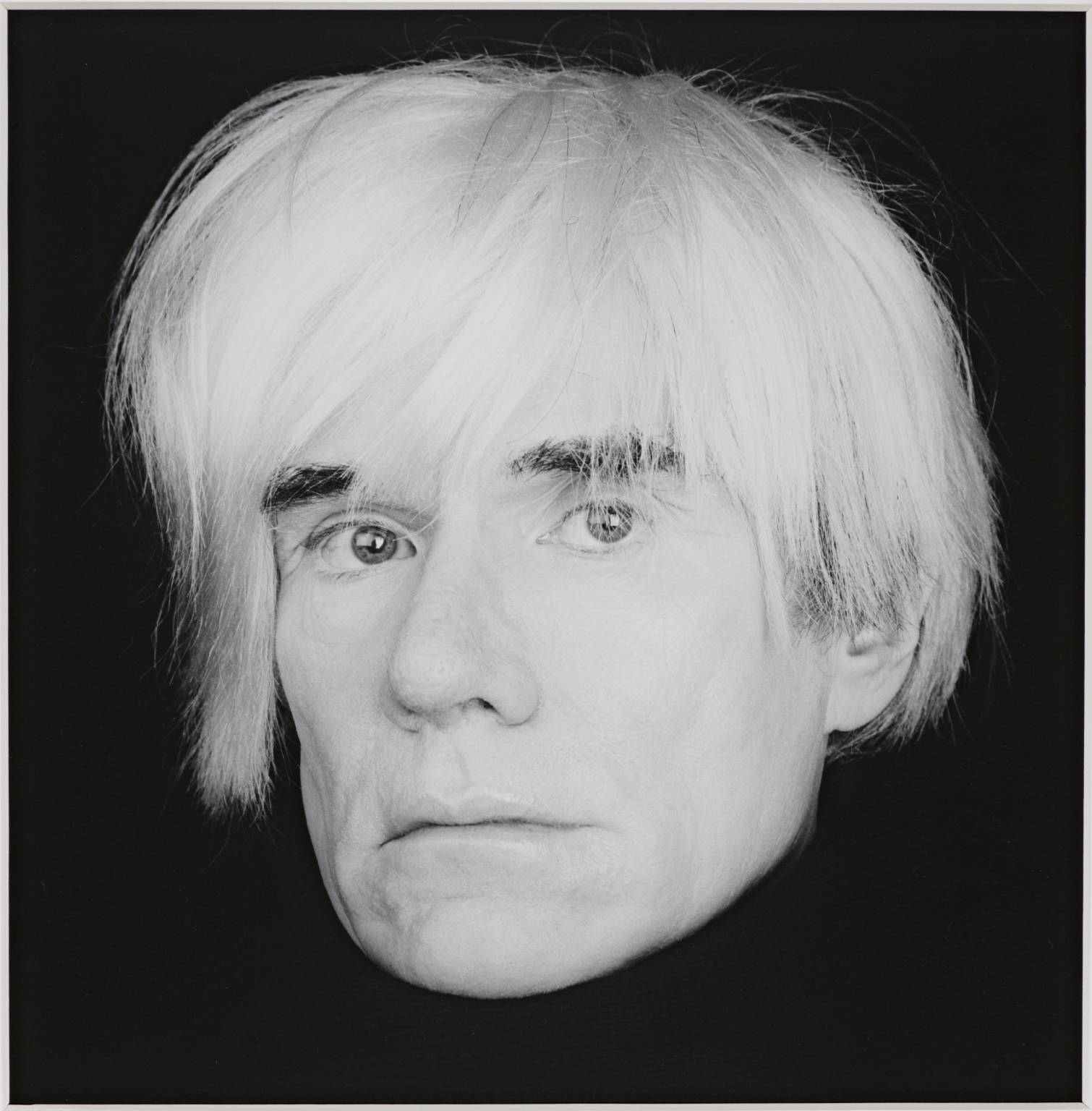 Andy Warhol, 1986, by Robert Mapplethorpe