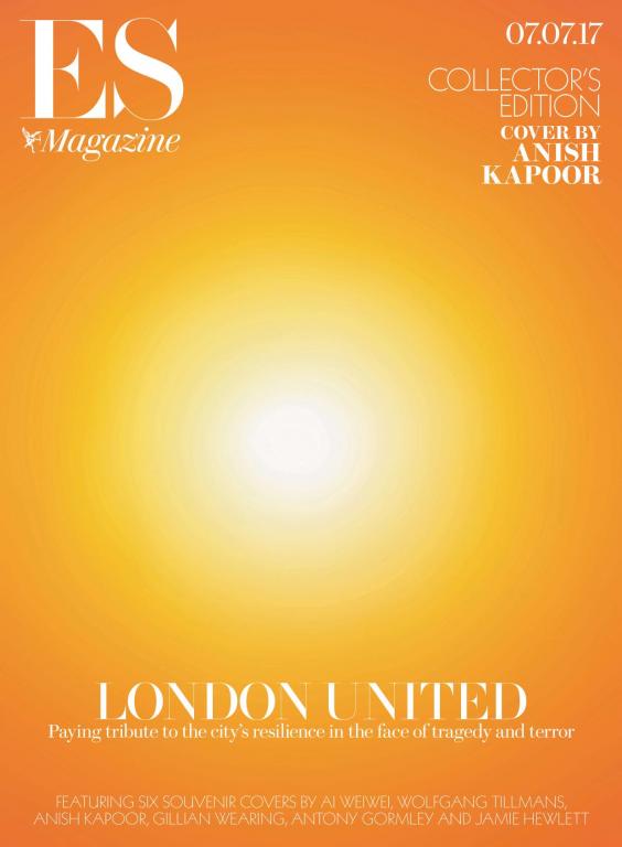 Anish Kapoor's ES cover