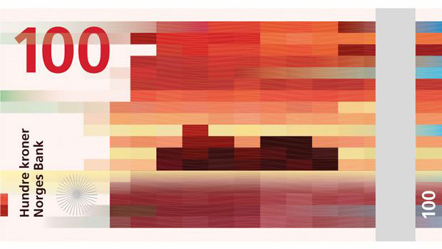 Snøhetta’s 100 Kroner note proposal