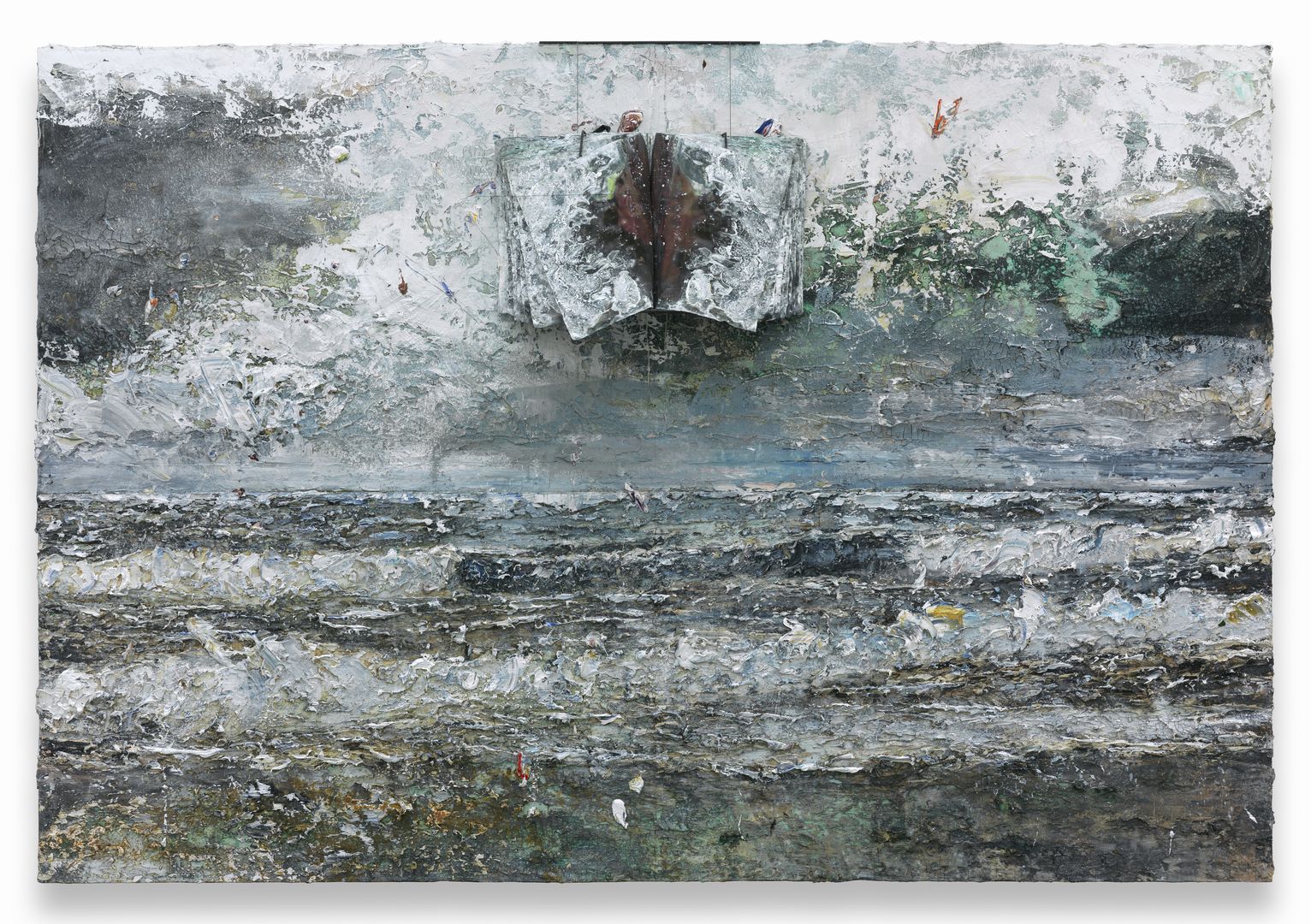 Ghost over the Waters by Anselm Kiefer. Photo: Charles Duprat. Image courtesy of the Hermitage