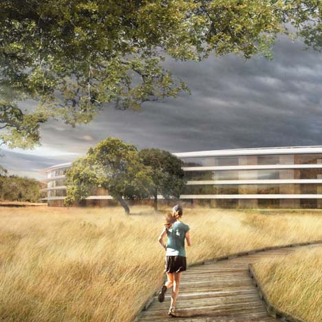 The new Apple Campus design, by Foster and Partners