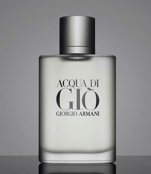 Giorgio Armani's Acqua di Giò, 1996, designed by Fabien Baron
