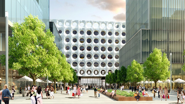 A rendering from Arcadis's Port Authority Bus Terminal plan