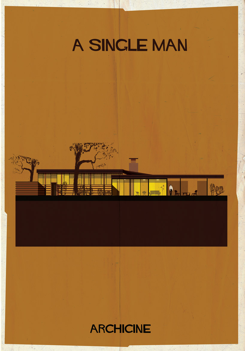 Federico Babina's poster for A Single Man