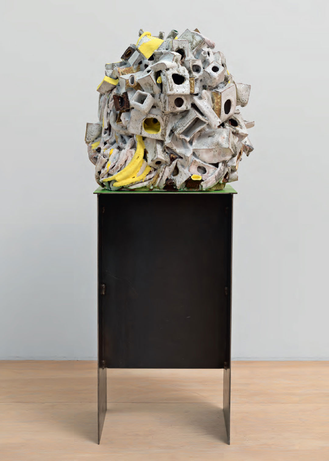 Seeing is Believing, 2015 - Arlene Shechet - Glazed ceramic, painted steel The Metropolitan Museum of Art; Purchase, The Modern Circle, 2016. Photo: Chris Kendall