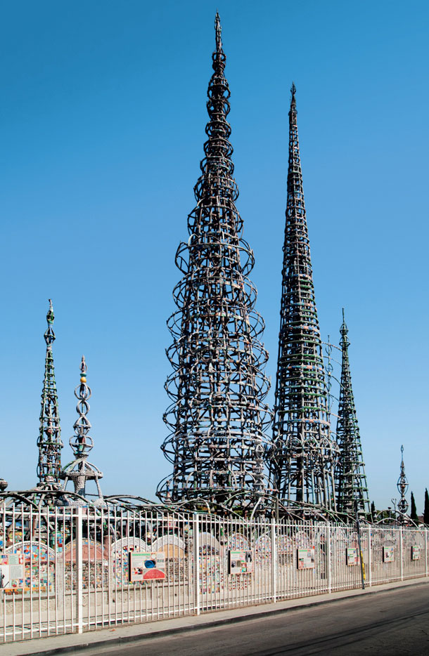 The Watts Towers, Los Angeles - Simon Rodia