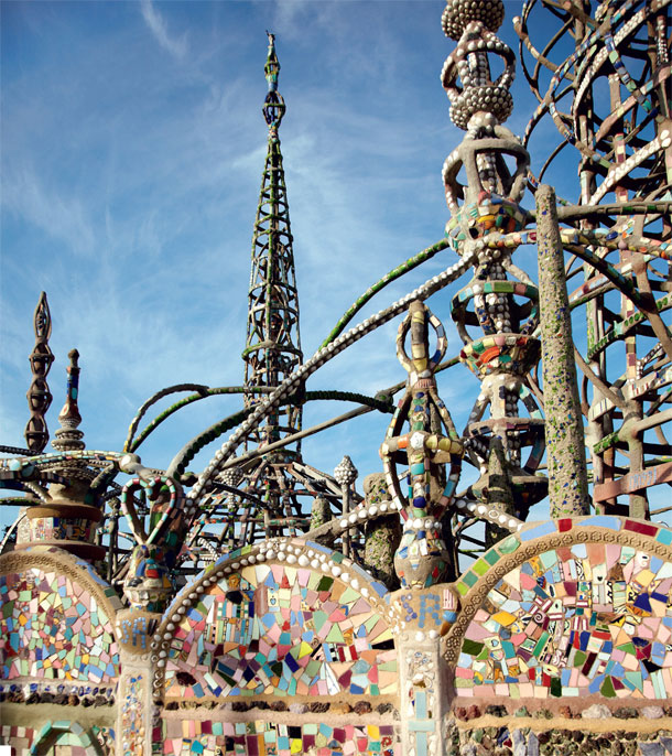 The Watts Towers, Los Angeles - Simon Rodia