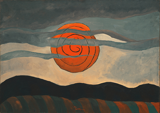 Arthur G. Dove: Red Sun, 1935, The Phillips Collection, Washington, D.C.