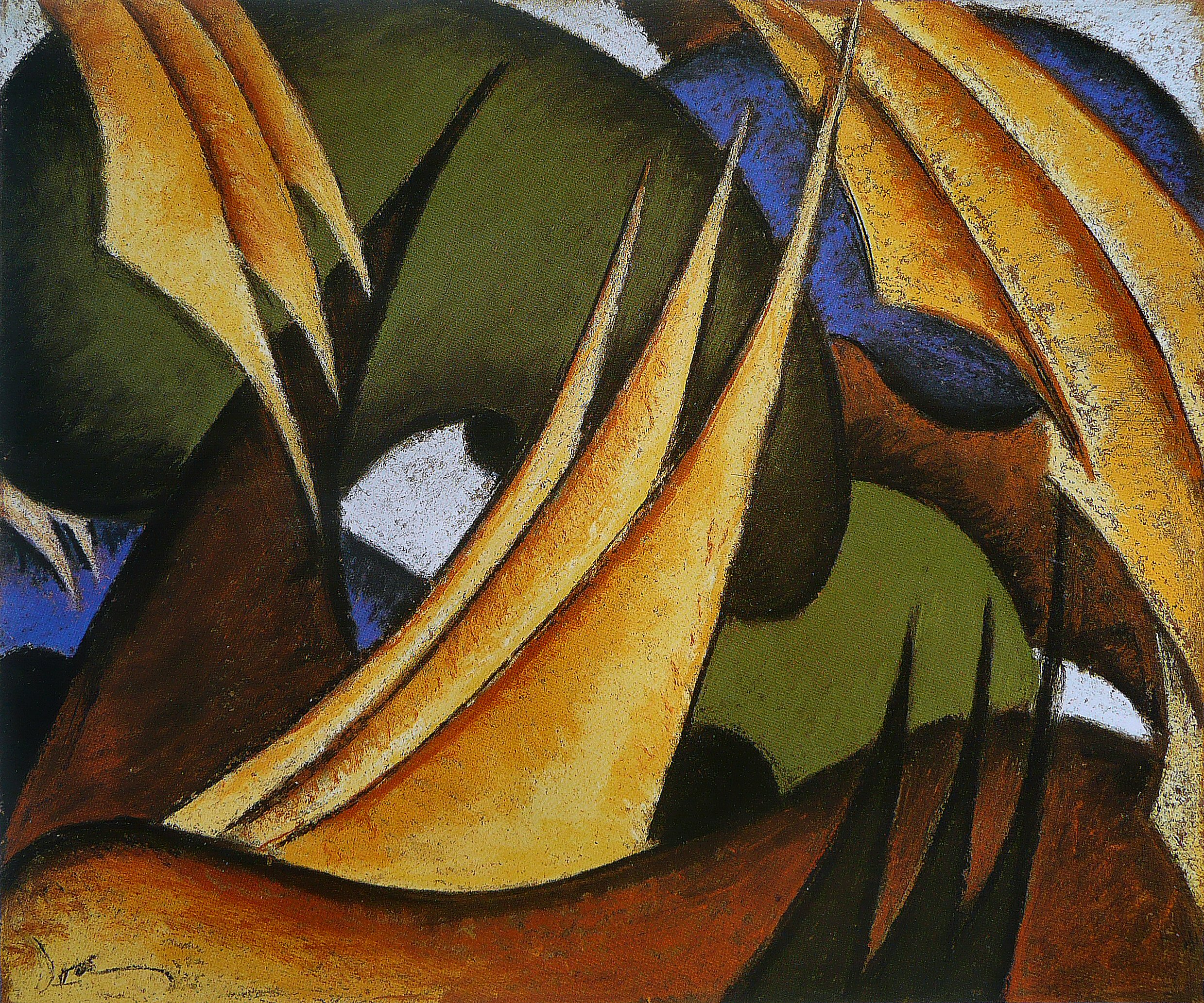 Sails (1911-1912) by Arthur Dove