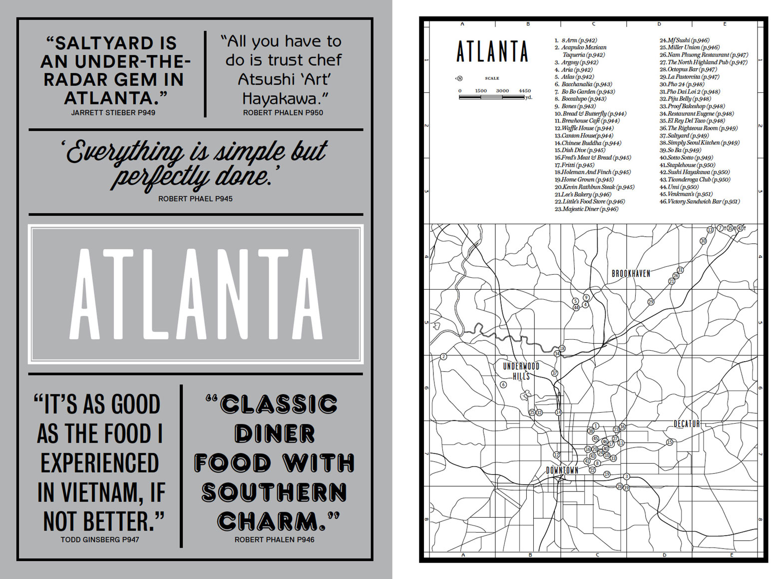 The Atlanta introduction from our new book Where Chefs Eat