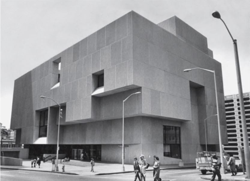 Atlanta Central Library, Atlanta, USA, 1980, by Marcel Breuer & Associates