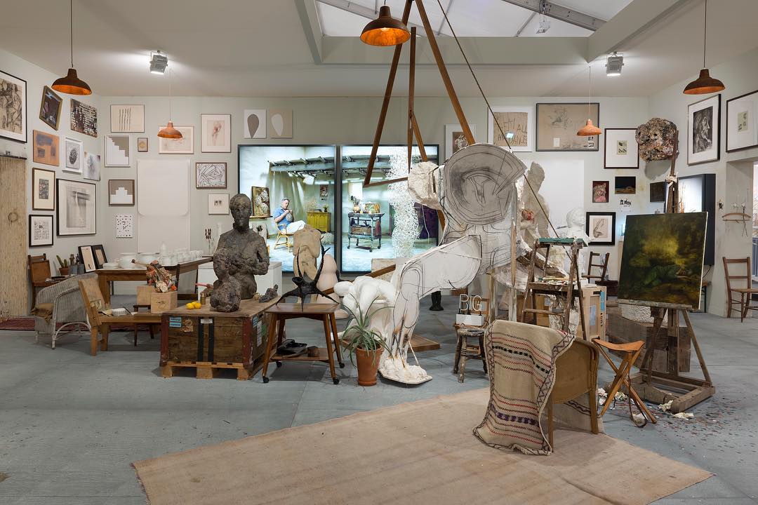 Hauser & Wirth's atelier from 2016