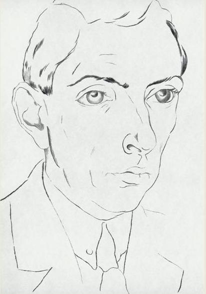 Self portrait by Fédor Löwenstein
