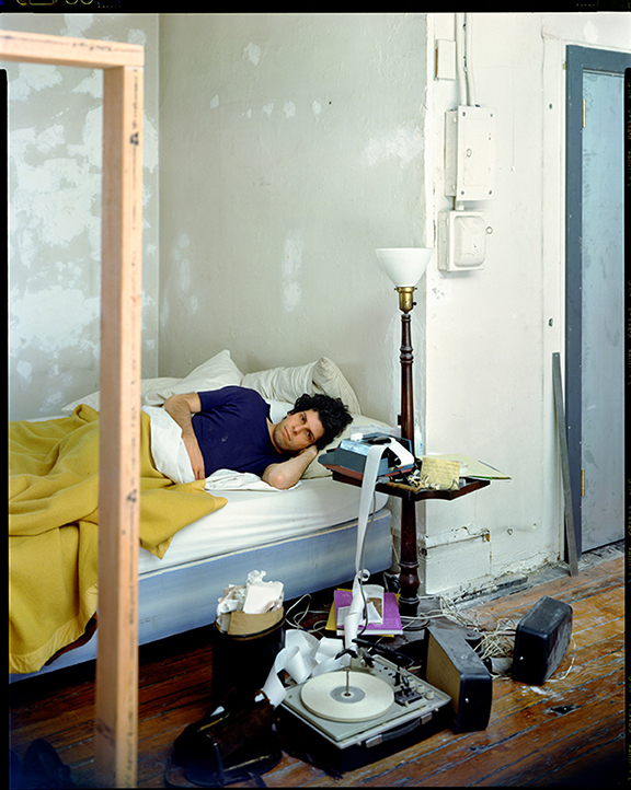 Stephen Shore, self portrait, 1976.