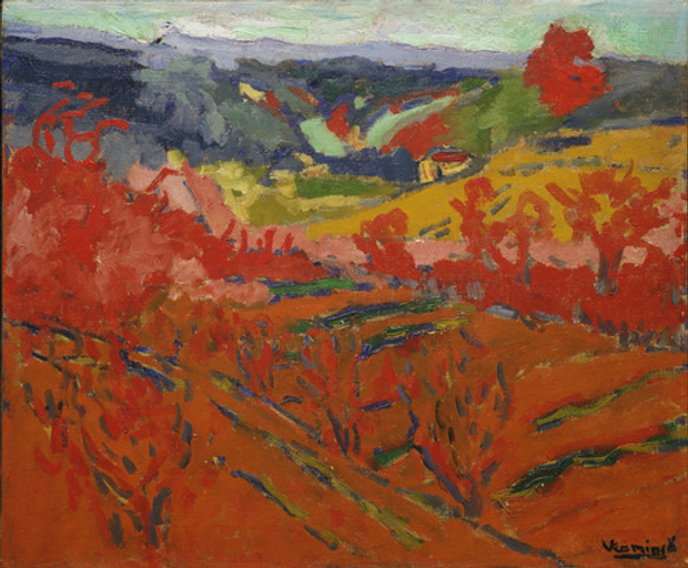 Autumn Landscape (c. 1905) by Maurice de Vlaminck