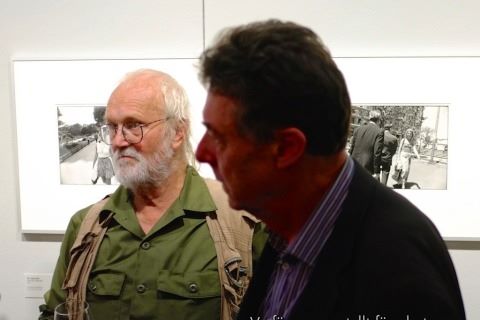 Gerry and Josef Koudelka at the Vienna Photobook Festival