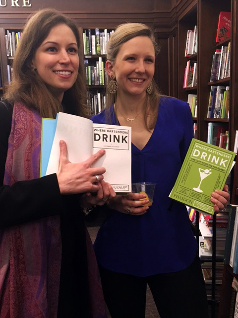 Rachel Ford and Adrienne Stillman at last night's launch