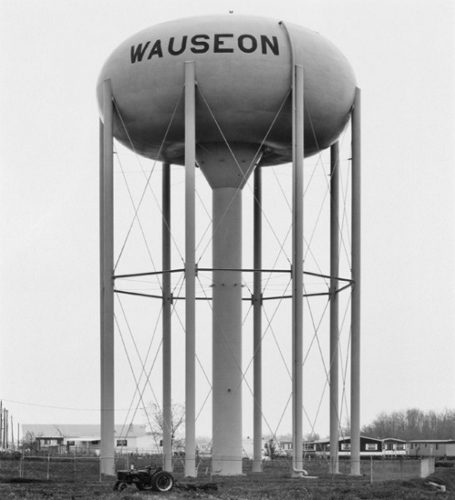 Bernd and Hilla Becher's Water Tower, Wauseon, Ohio, USA (1977)