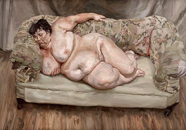 Benefits Supervisor Sleeping (1995) by Lucian Freud