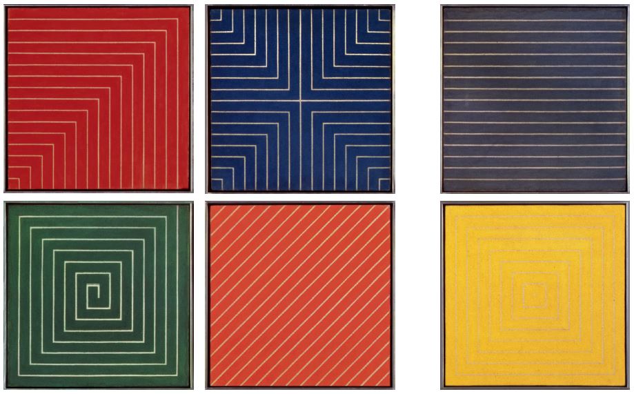 The Benjamin Moore paintings (1961) by Frank Stella