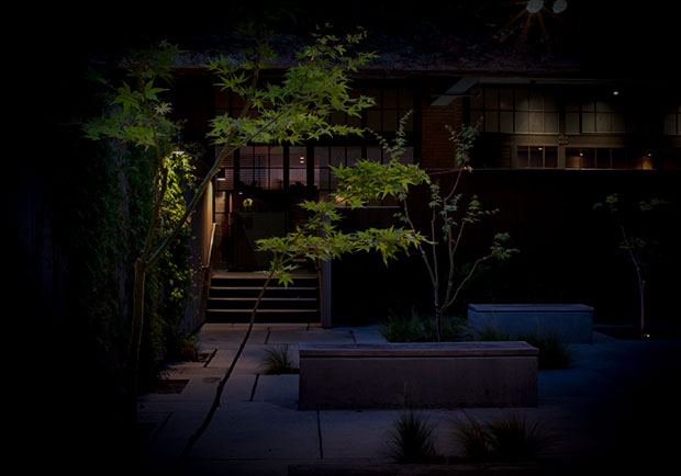 Benu courtyard