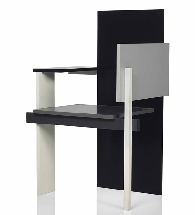 The Berlin Chair, 1923, by Gerrit Rietveld