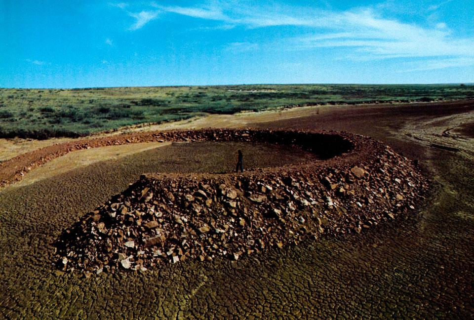 Amarillo Ramp (1973) by Robert Smithson