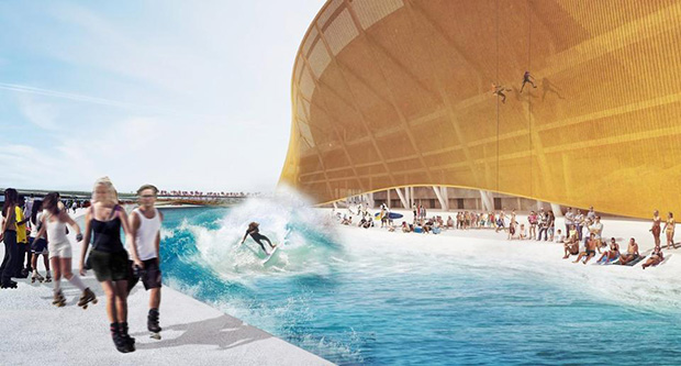 BIG's renderings for the Redskins' new stadium. Images courtesy of redskins.com