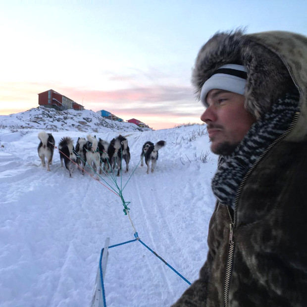 Bjarke Ingels in Greenland, 2016. Image courtesy of Bjarke Ingels' Instagram