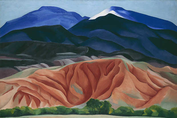 Georgia O’Keeffe Black Mesa Landscape, New Mexico / Out Back of Marie's II1930Oil on canvas mounted on board24 1/4 x 36 1/4 (61.6 x 92.1)Georgia O'Keeffe Museum. Gift of The Burnett Foundation©Georgia O'Keeffe Museum