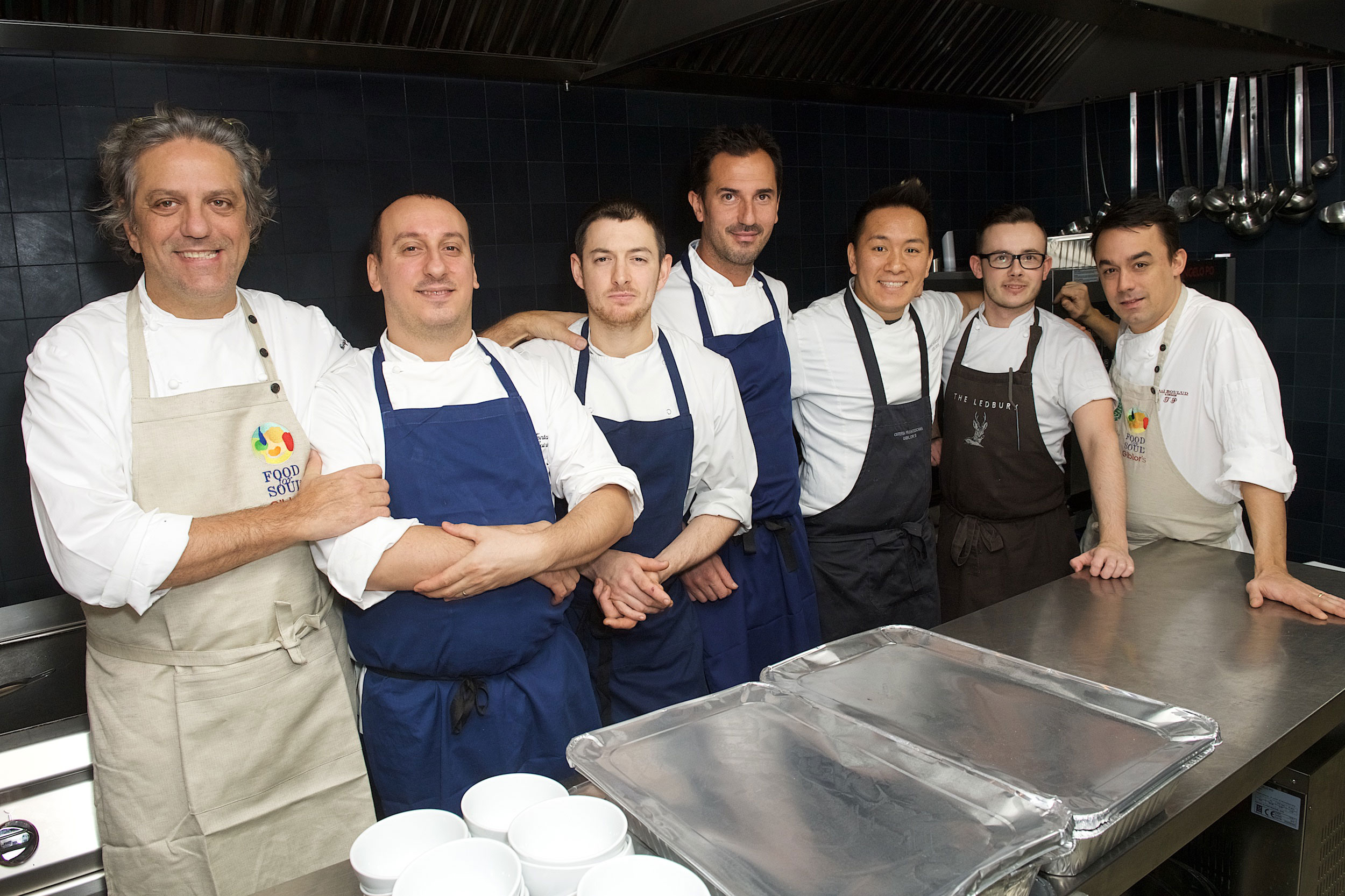 The team who created the food