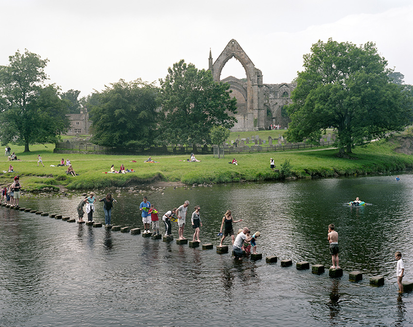 Bolton Abbey, Skipton from We English by Simon Roberts. From the Martin Parr Foundation