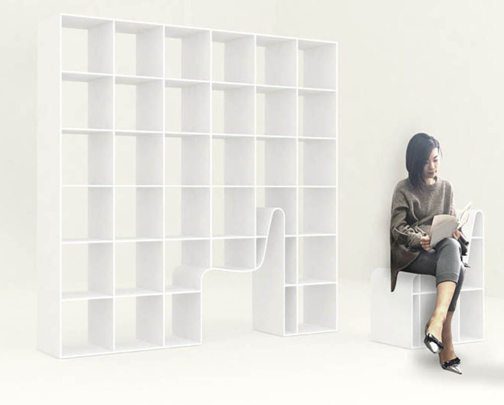 Sou Fujimoto's Bookchair, by Alias