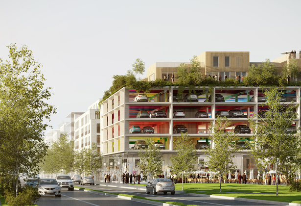  Brisac Gonzalez carpark plans for Bordeaux