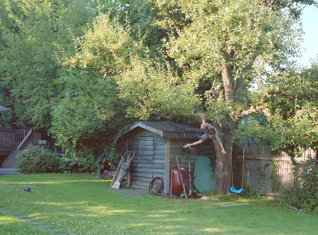 Boy Falls from Tree (2010) by Jeff Wall