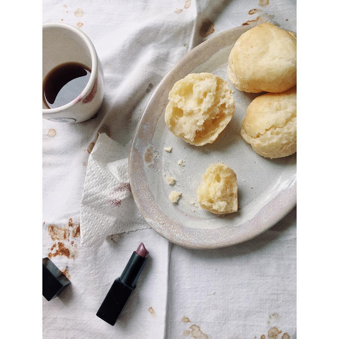 Brazilian pao de queijo, from Emily Elyse Miller’s Instagram