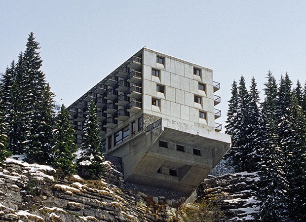 Marcel Breuer’s ski resort, Flaine. From This Brutal World