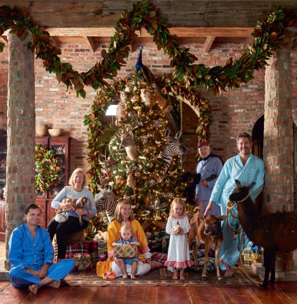 Bronson van Wyck and family