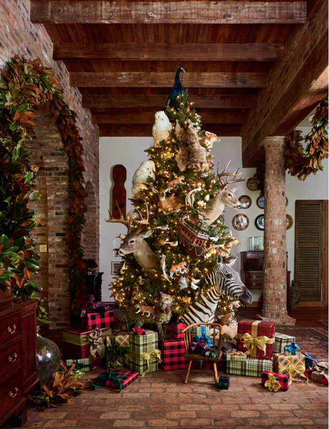 The Van Wyck Christmas tree. 