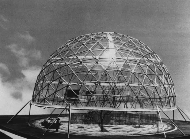 Bucky's biggest geodesic dome to be restored